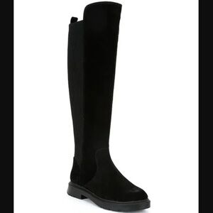 Antonio Melani Maurine Over The Knee Leather Socks Boots.
